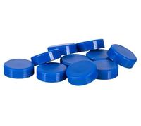 Q-Connect Imanes Para Sujeción Ideal Para Pizarras Magnéticas 20 Mm Azul Caja De 10 Imanes