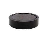 Q-CONNECT Imanes para sujeción KF02644, 35 mm negro, ideal para pizarras magnéticas, caja de 10