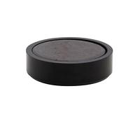 Imanes para sujecion q-connect ideal para pizarras magneticas35 mm negro caja de 10 unidades - KF02644