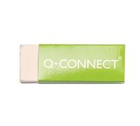 Q-Connect KF00236 - Goma de borrar (20 unidades), blanco