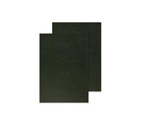 Q-CONNECT Tapa de encuadernación KF00501 Cartón Din A4 Negro simulación piel 250 g/m² Caja 100