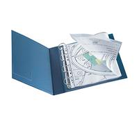Funda multitaladro q-connect din a3 apaisada 80 micras cristal con apertura superior - bolsa de 10 - KF00715