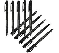 Rotulador q-connect retroproyeccion punta fibra super fina redonda 0.5 mm permanente negro - KF01068