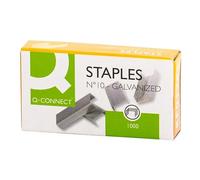 Grapas q-connect nº10 galvanizadas caja de 1000 unidades - KF01281