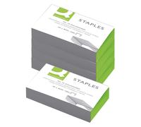 Q-connect KF01281 - Grapas Nº10 Galvanizadas Caja de 1000 unidades (Pack de 5 Uds.)