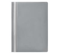 Q-Connect KF01650 - Carpeta Dossier A4 con Fastener - Gris (Pack de 5 Uds.)