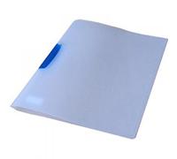 Q-Connect KF02138 - Carpeta con clip (A4, 25 unidades), color transparente