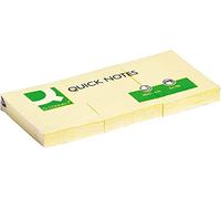 Bloc de notas adhesivas quita y pon q-connect 38x51 mm con 100 hojas - KF10500