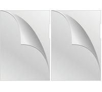 Q-Connect KF11193 - Fundas tipo L DIN A4 (50 unidades), color transparente (Paquete de 2)