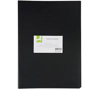 Q - Connect - kf15390 Visión - Libreta A3, 20 fundas, color negro