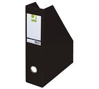 Q-Connect KF16210 - Revistero (A4, 76 mm), color negro