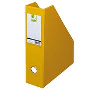 Q-Connect KF16214 - Revistero (A4, 76 mm), color amarillo