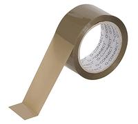 Q-Connect KF17484 - Cinta de embalaje (60 m, 48 mm x 60 m), color marrón