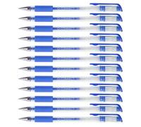 Boligrafo q-connect tinta gel azul 0,7 mm sujecion de caucho - KF21717