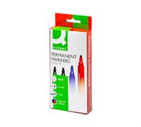 Q-Connect KF26089 - Pack de 4 rotuladores