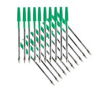 Q-Connect KF34045 - Bolígrafo de punta media, color verde