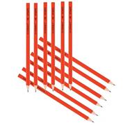 Q-Connect Lapices De Grafito Hexagonal Sin Goma N.2 Hb