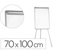 Q-connect Pizarra blanca con trípode 70x100 cm superficie laminada