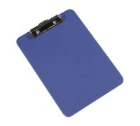 Q-Connect Portanotas Plástico Din A4 Azul 3 Mm