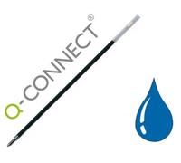 Q-connect Recambio Boligrafo Extensible KF00233 Azul Punta Metálica Trazo 0.7mm Cuerpo Plástico
