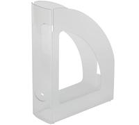 Revistero plastico q-connect transparente - KF04209