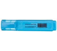 Q-Connect Rotulador Fluorescente Azul Punta Biselada