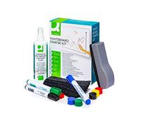 Q-Connect - Set De Pizarra Blanca 6 Piezas Surtidas