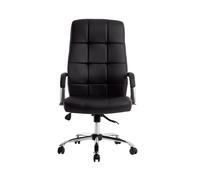 Silla q-connect direccion piav e simil piel base metalica alt max 1250 anc 610 prof 700 mm ruedas premium color negro - KF04623