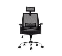 Silla de direccion q-connect ergonomica base metal respaldo alto con reposacabeza ajustable - KF19024