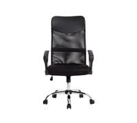 Silla de direccion q-connect base metal respaldo alto regulable en altura 1110+100mm alto piel y malla - KF19025