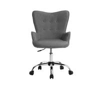 Silla q-connect escritorio mes sina base metalica alt max 960 anc 570 prof 620 ruedas premium color gris - KF04646
