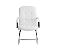 Silla q-connect escritorio pia ve simil piel base metalica alt max 1050 anc 610 prof 680 color blanco - KF04625