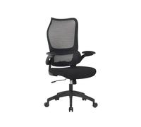 Silla q-connect oficina catania malla alt max 1230 mm anc 510 mm prof 490 mm ruedas premium color negro - KF10117