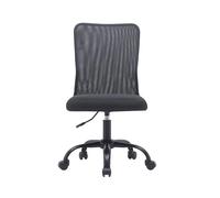 Silla q-connect oficina parma malla sin reposabrazos alt max 990 anc 480 prof 590 color negro - KF04644