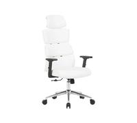 Silla q-connect direccion aurea similpiel alt max 1400 mm anc 520 mm prof 510 mm ruedas premium blanco - KF10125