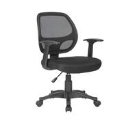Silla giratoria q-connect respaldo medio regulable en altura 870+120mm alto 550mm ancho 590mm profundidad - KF19013