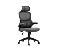 Silla q-connect direccion sorrento malla base metalica ruedas premium gris - KF14190