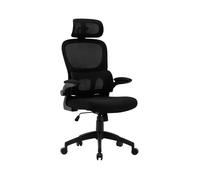 Silla q-connect direccion sorrento malla base metalica ruedas premium negra - KF14189