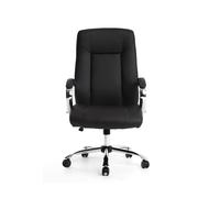 Silla q-connect direccion vero na simil piel base metalica alt max 1210 anc 650 prof 730 mm ruedas premium color negro - KF04620