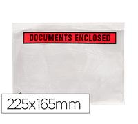 Q-connect Sobre autoadhesivo para documentos 225x165 mm sin ventana, 1000 unidades