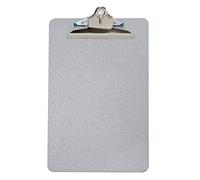 Q-Connect - Sujetapapeles (pinza de aluminio, tamaño A4), color gris