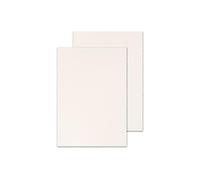 Q-Connect Tapa De Encuadernación Cartón Din A4 Blanco Simulación Piel 250 g/m² Caja De 100 Unidades