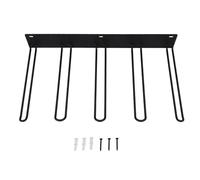 QANYEGN Rack de Botas, Estante de Bota de Metal montada en la Pared de la Rejilla de Bota de la Pared del Colgador del Colgador montado con Tornillos y Tubos de expansión