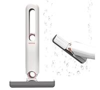 QARIDO Mopa de esponja manos libres | Mopa húmeda autoapretable - Uso comercial para el hogar, azulejos, suelo, baño, garaje, mini limpieza para vidrio de escritorio