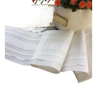 QAUUCP Cinta para Cortinas Fruncida Accesorio de Cortina Superior con Ojal Blanco, Gancho Cinta Plisada, cinturón multifunción for Barra Bolsillo(5 m)