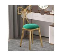 QAUUCP Taburete de tocador Mariposa, Silla con Respaldo, salón uñas, Lujo Ligero, Taburete Maquillaje for niña Estilo Princesa