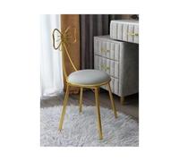 QAUUCP Taburete de tocador Mariposa, Silla con Respaldo, salón uñas, Lujo Ligero, Taburete Maquillaje for niña Estilo Princesa