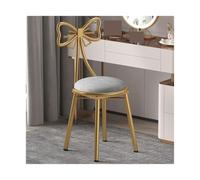 QAUUCP Taburete de tocador Mariposa, Silla con Respaldo, salón uñas, Lujo Ligero, Taburete Maquillaje for niña Estilo Princesa