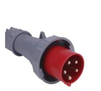 QAZXSEMUI 1 Uds. Conector Industrial 63A5 Core 3 4 trifásico eléctrico IP67 Conector de Acoplamiento Macho y Hembra Impermeable(17)