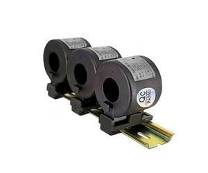 QAZXSEMUI 3 Unidades de Sensor Corriente con Pinza amperimétrica, núcleo Transformador KCT 50A, 75A, 100A, 150A, 200A, riel, Mini CA Impermeable(200A)